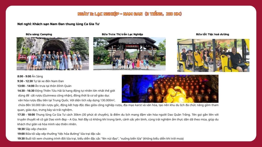 Tour du lịch tự lái Quảng Tây Trung Quốc 5 ngày 4 đêm