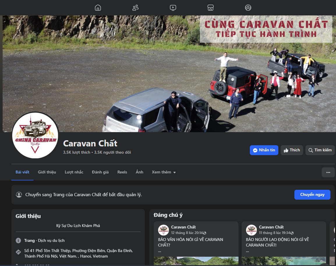 Cách đặt tour Caravan online tại Caravan Chất: Fanpage Caravan Chất cach-dat-tour-caravan-online-tai-caravan-chat