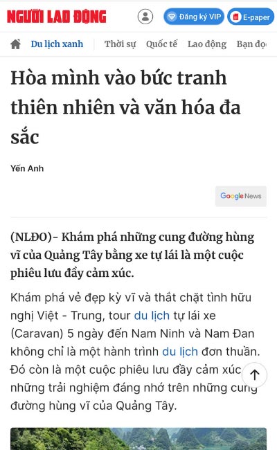 Báo chí nói gì về Caravan Chất