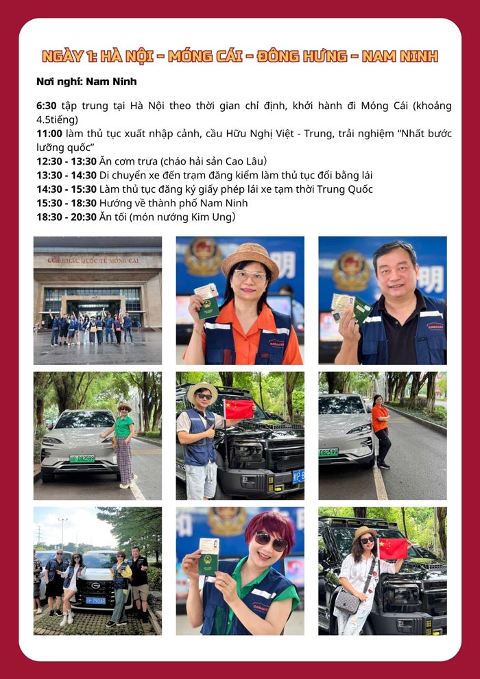 Tour du lịch tự lái Quảng Tây Trung Quốc 5 ngày 4 đêm